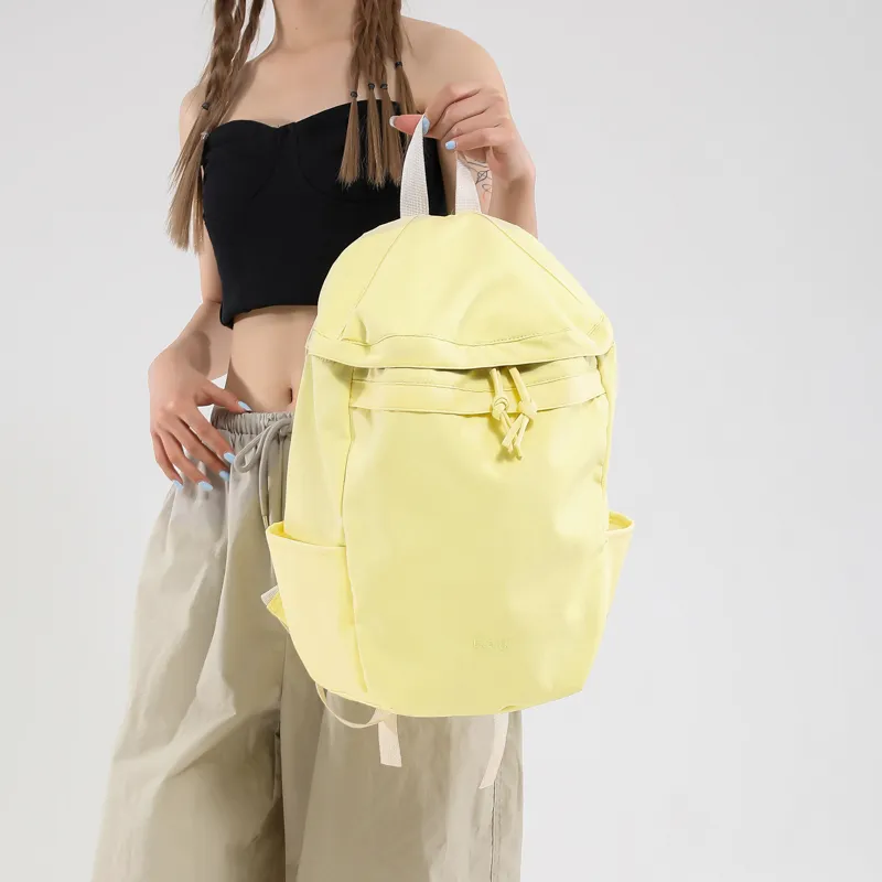 GEERDUN Fabric Backpack Unisex Blue/Pink/Purple/Yellow-2