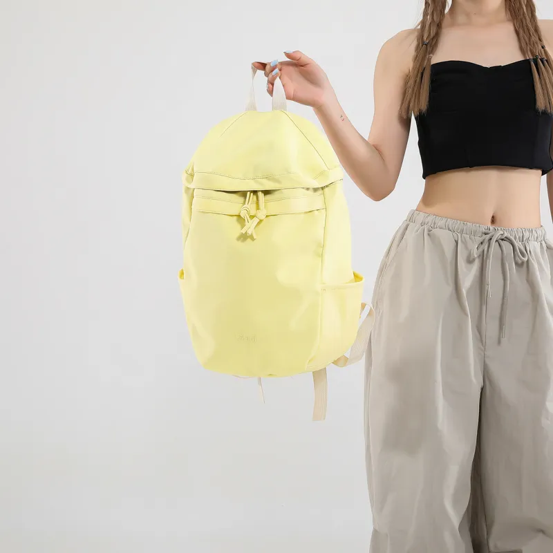 GEERDUN Fabric Backpack Unisex Blue/Pink/Purple/Yellow-1