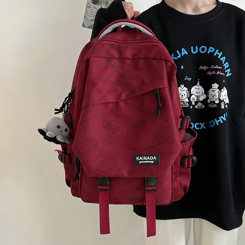 GEERDUN Nylon Backpack Unisex Multicolor-8
