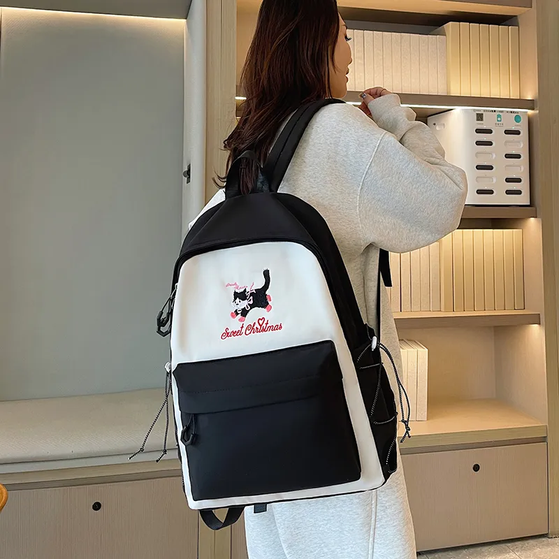 GEERDUN Canvas Backpack Regular Unisex Multicolor-5