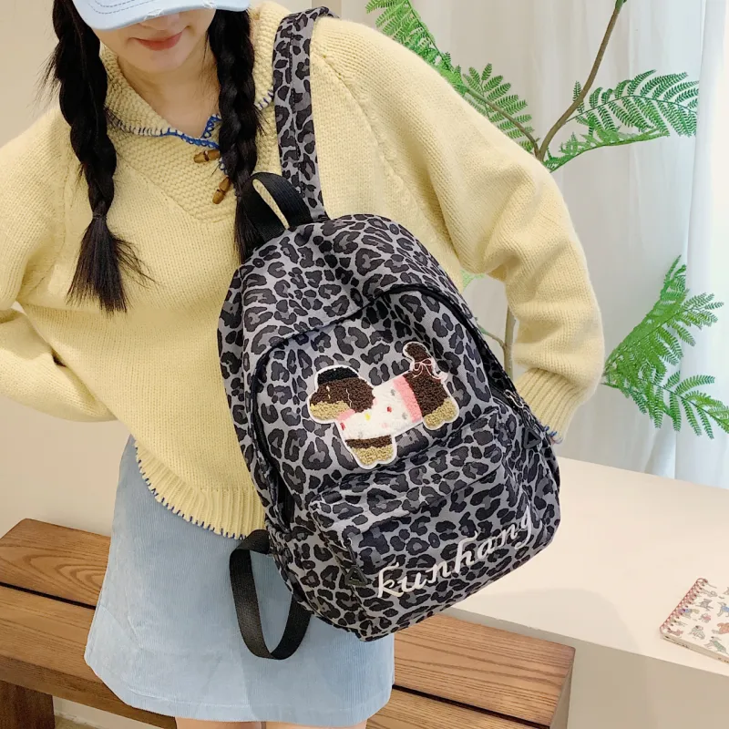 GEERDUN Fabric Backpack Regular Unisex Multicolor-4