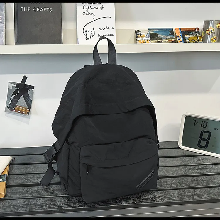 GEERDUN Nylon Backpack Unisex Multicolor-5