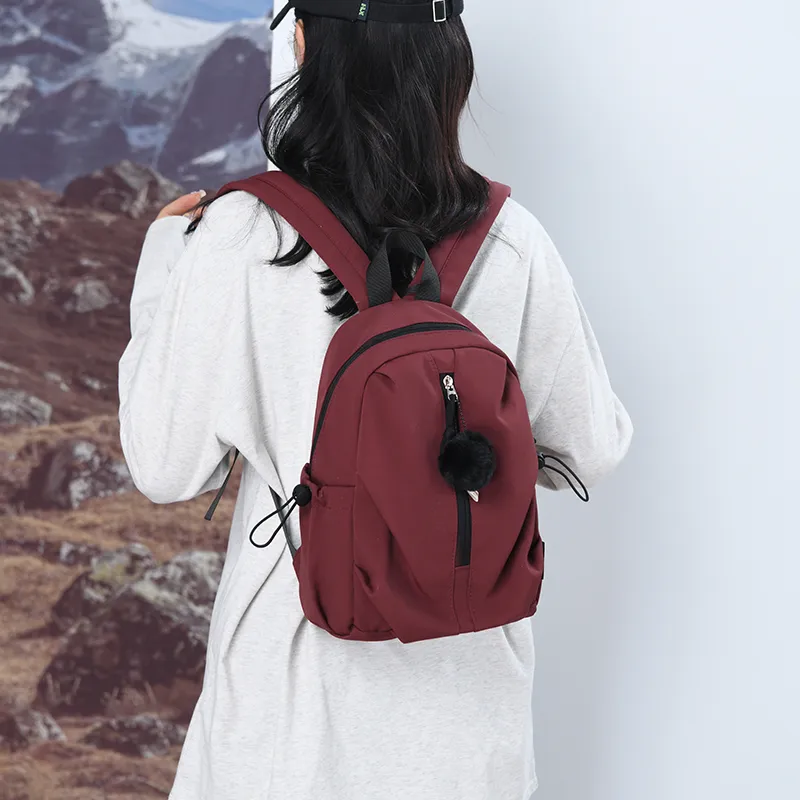 GEERDUN Waterproof Fabric Backpack Unisex Multicolor-10