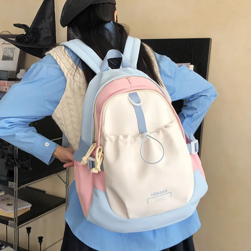 GEERDUN Nylon Backpack Unisex Multicolor-10