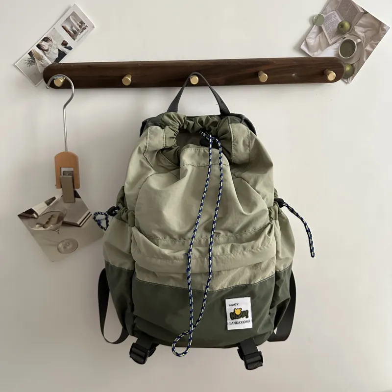 GEERDUN Nylon Backpack Unisex Multicolor-1