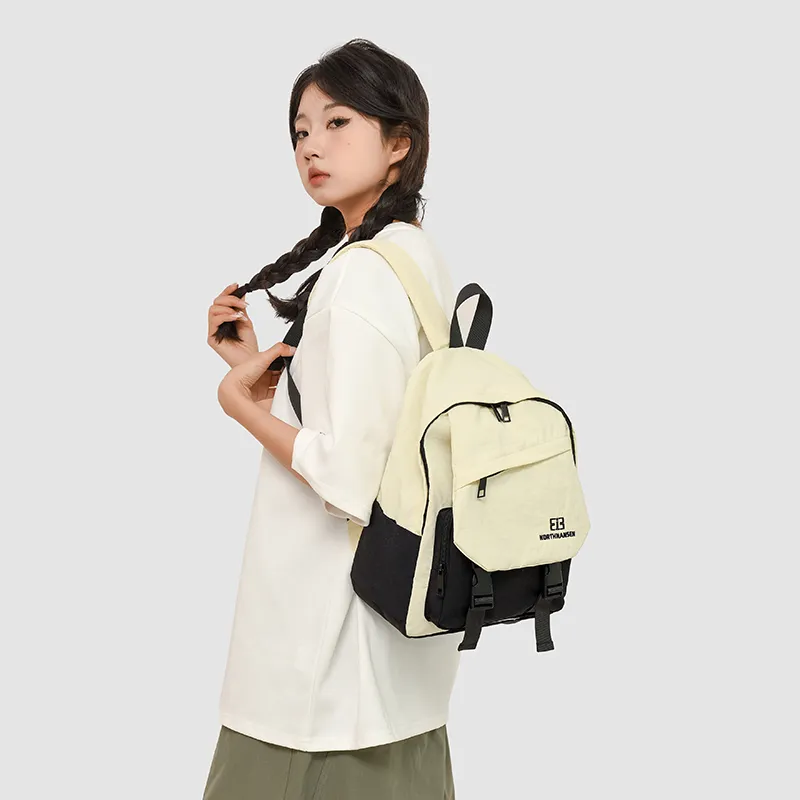 GEERDUN Nylon Backpack Unisex Multicolor-3
