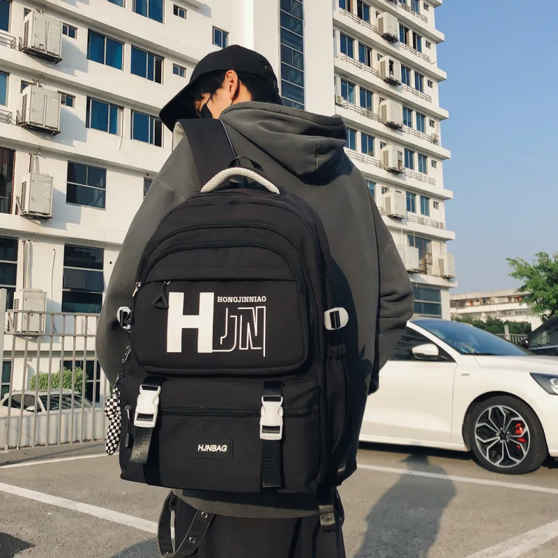 GEERDUN Nylon Backpack Unisex Multicolor-2