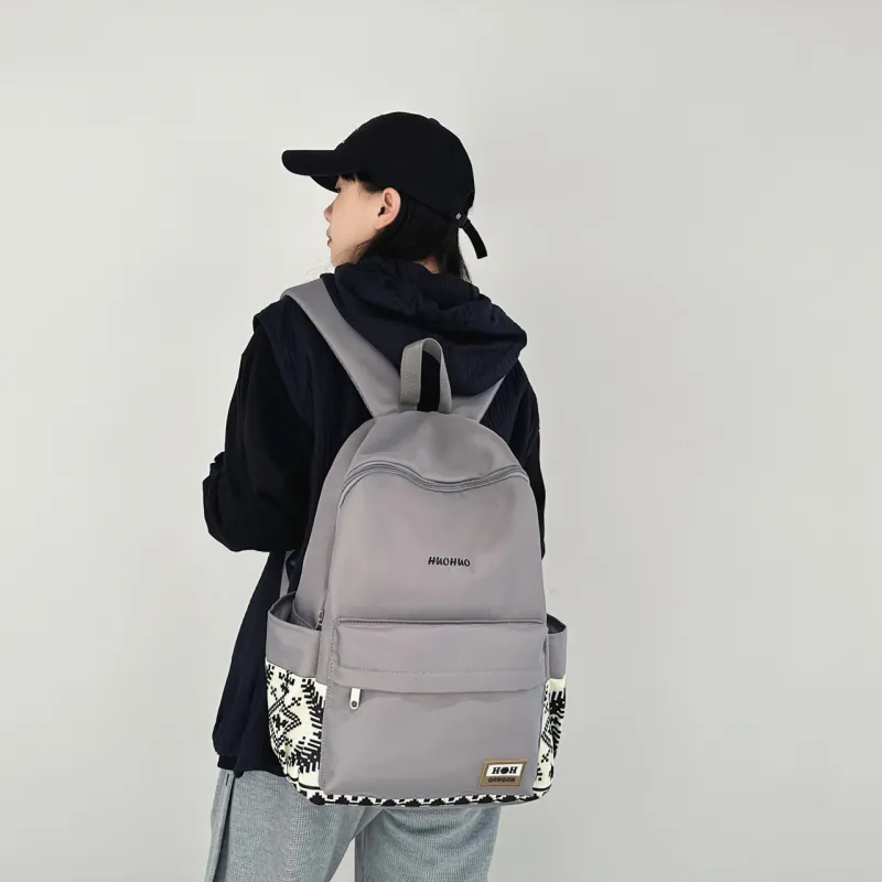 GEERDUN Nylon Backpack Unisex Multicolor-8