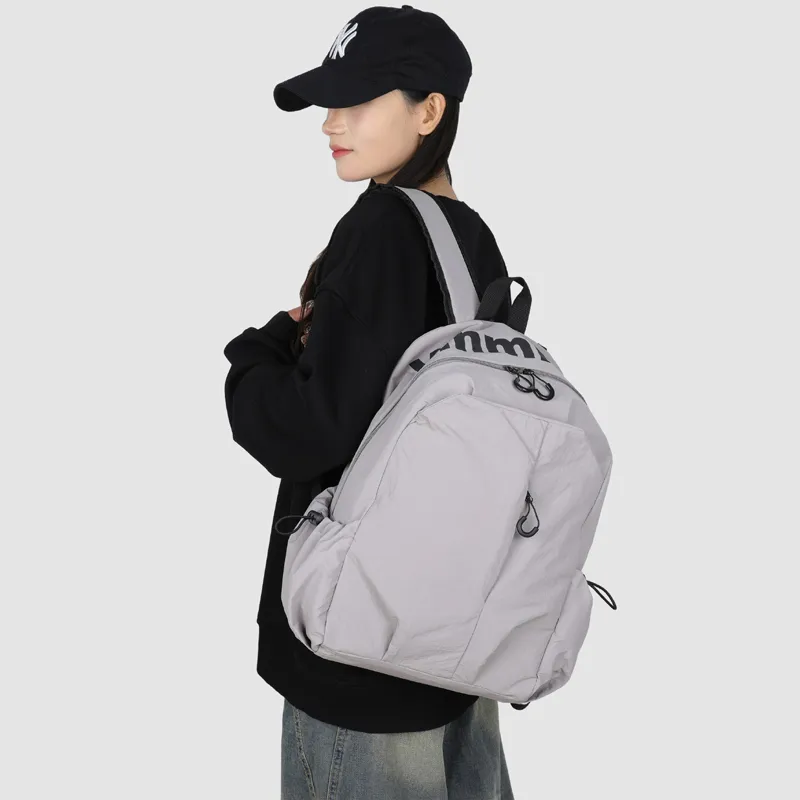GEERDUN Abrasion Resistant Material Backpack Regular Unisex Ecru, Gray, Black, Green-8