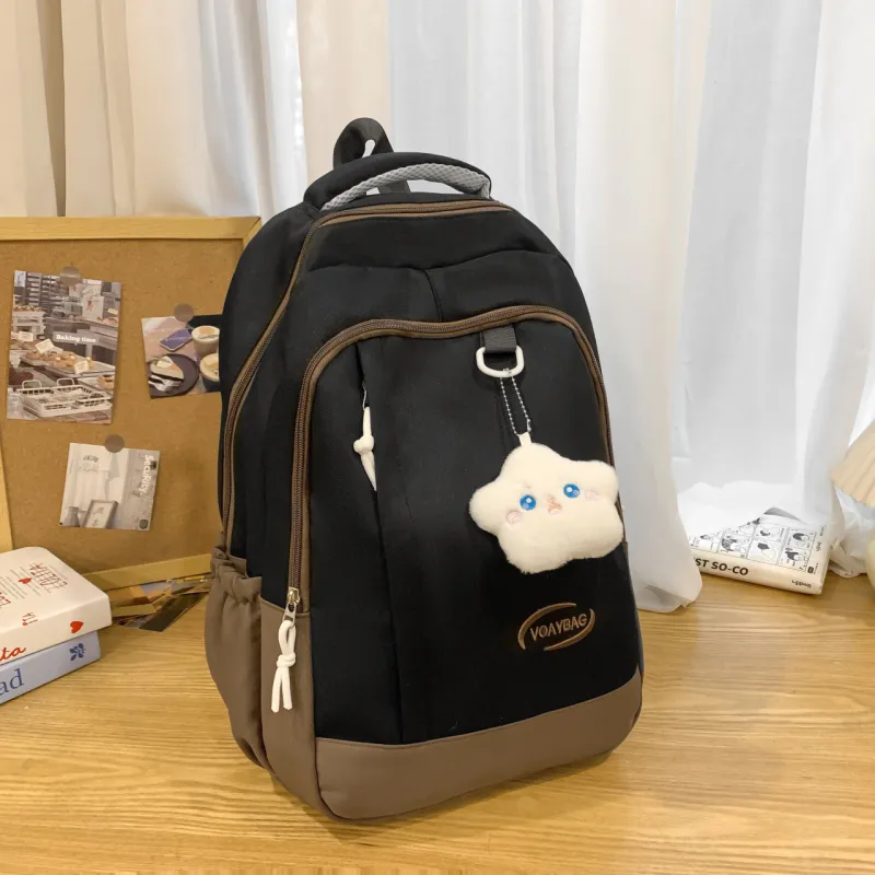 GEERDUN Nylon Backpack Unisex Multicolor-1