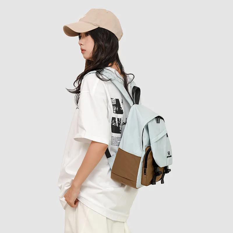 GEERDUN Nylon Backpack Unisex Multicolor-13