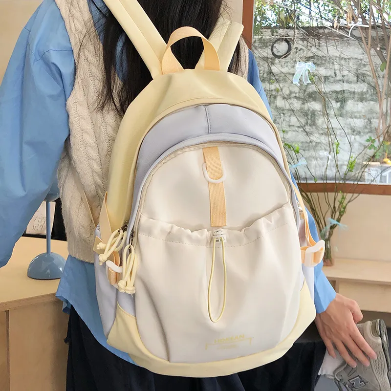 GEERDUN Nylon Backpack Unisex Multicolor-18