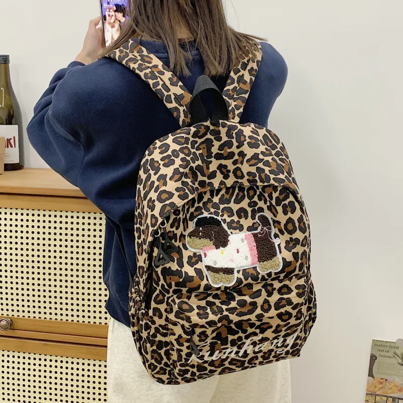 GEERDUN Fabric Backpack Regular Unisex Multicolor-9