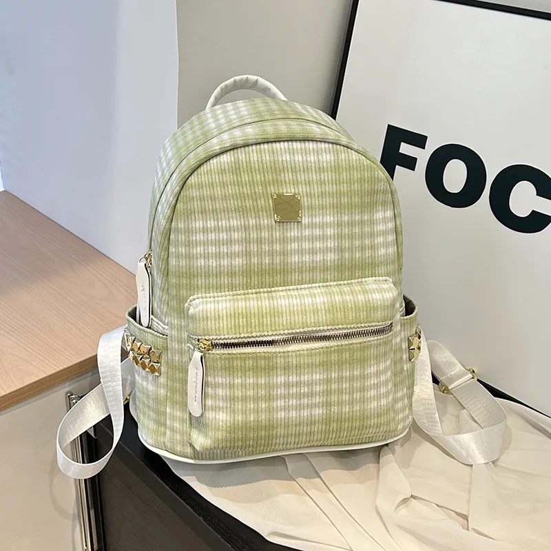 GEERDUN PU Backpack Unisex Multicolor-5
