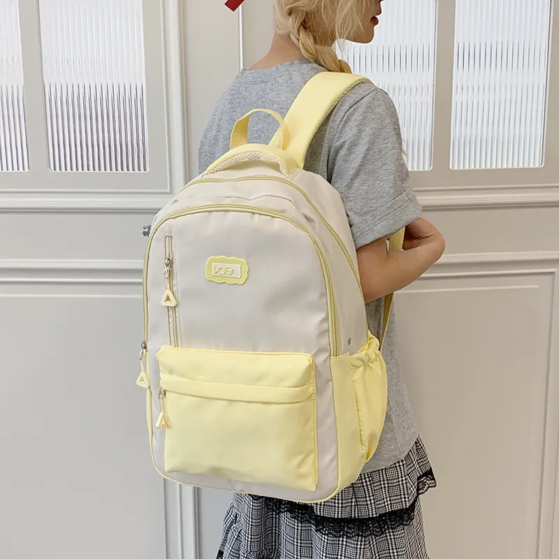 GEERDUN Nylon Backpack Regular Unisex Multicolor-10