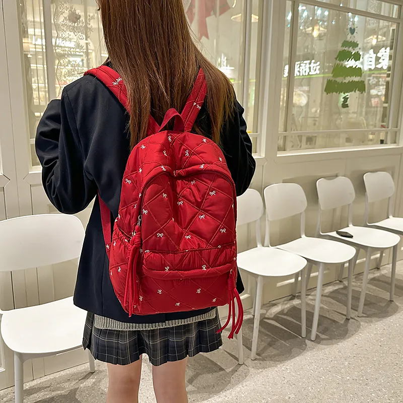 GEERDUN Nylon Backpack Regular Women's Multicolor-11