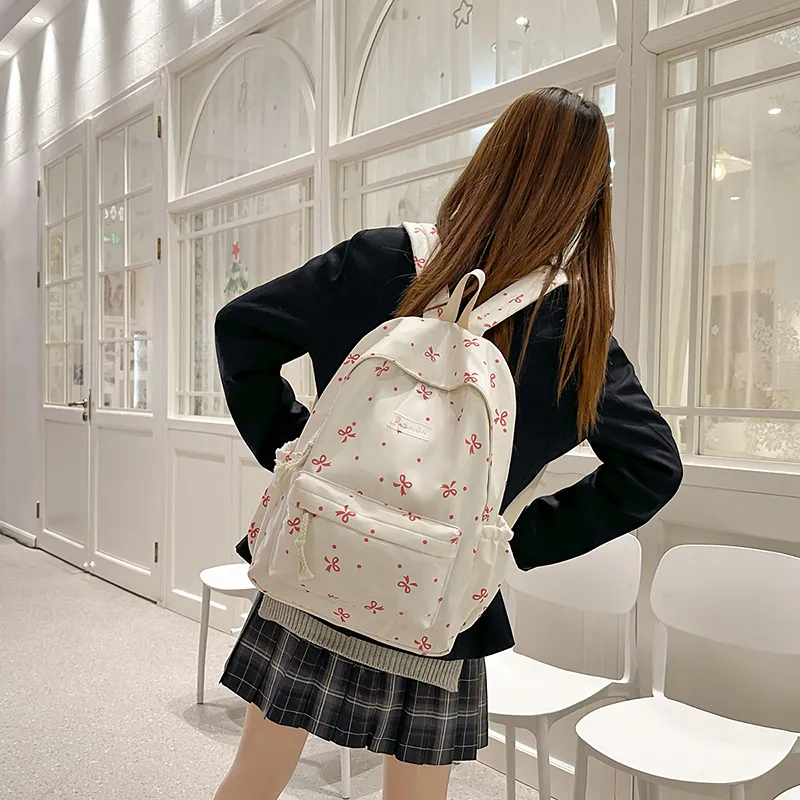 GEERDUN Nylon Backpack Women's Multicolor-5
