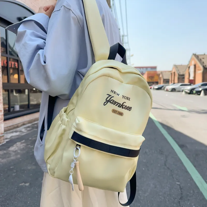 GEERDUN Nylon Backpack Regular Unisex Multicolor-8