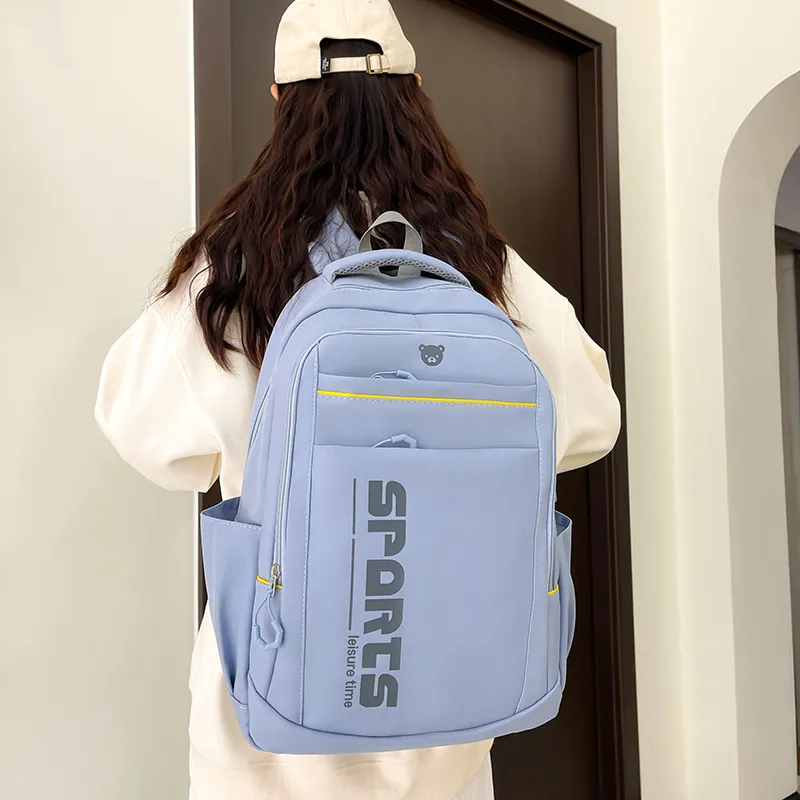 GEERDUN Nylon Backpack Unisex Multicolor-7