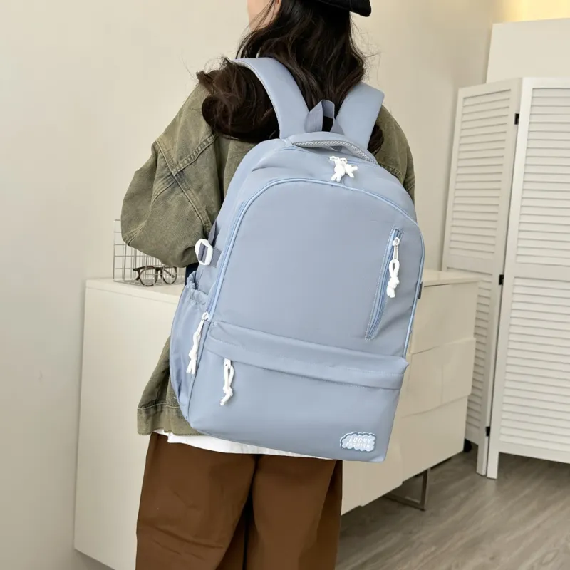 GEERDUN Nylon Backpack Unisex Multicolor-11