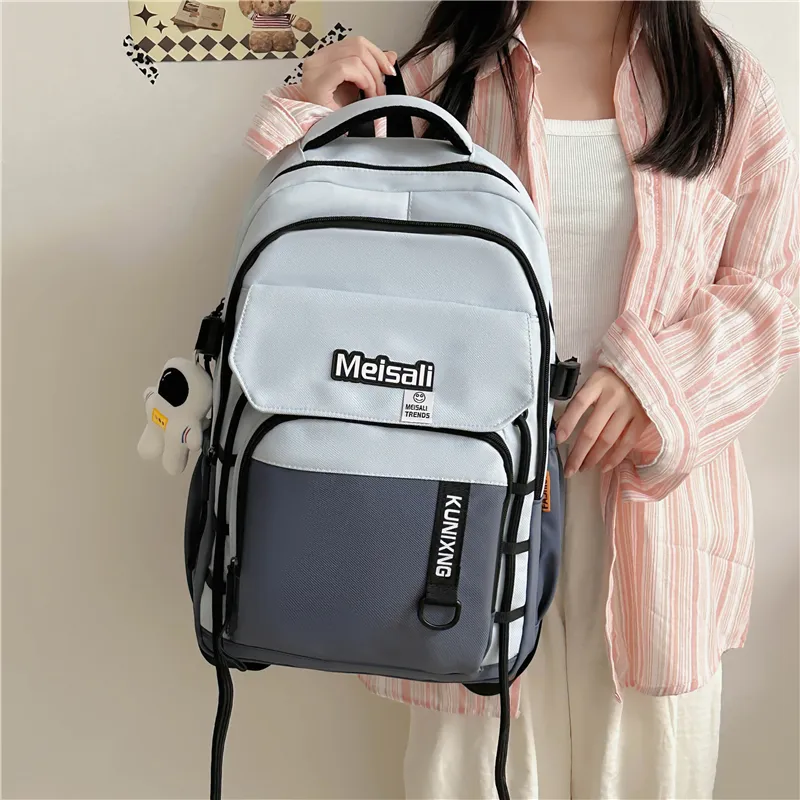 GEERDUN Nylon Backpack Unisex Multicolor-14