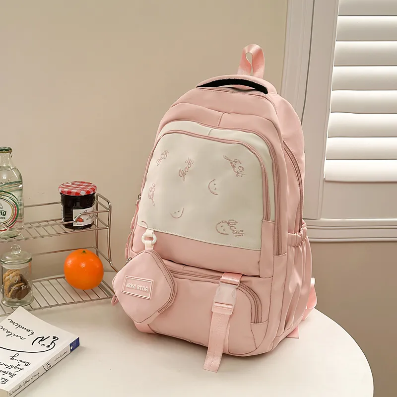 GEERDUN Nylon Backpack Unisex Multicolor-16