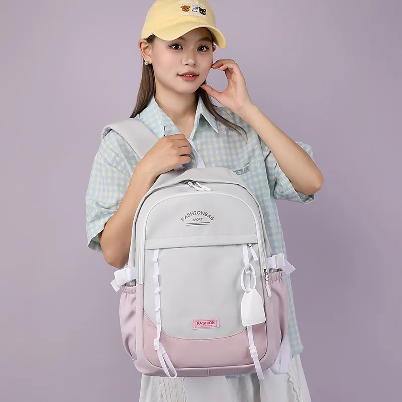 GEERDUN Nylon Backpack Unisex Multicolor-9