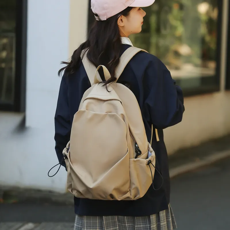 GEERDUN Nylon Backpack Unisex Multicolor-11