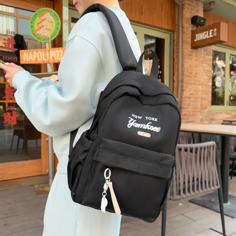 GEERDUN Nylon Backpack Regular Unisex Multicolor-2