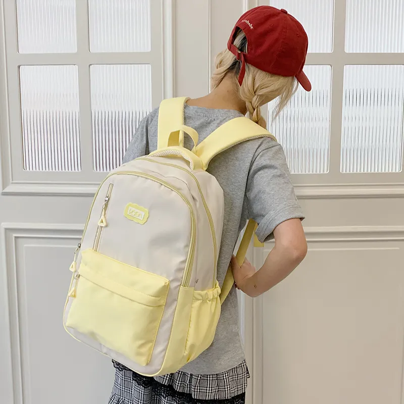 GEERDUN Nylon Backpack Regular Unisex Multicolor-9