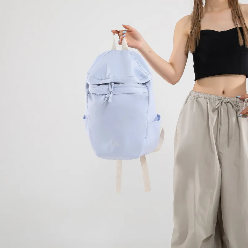 GEERDUN Fabric Backpack Unisex Blue/Pink/Purple/Yellow-11