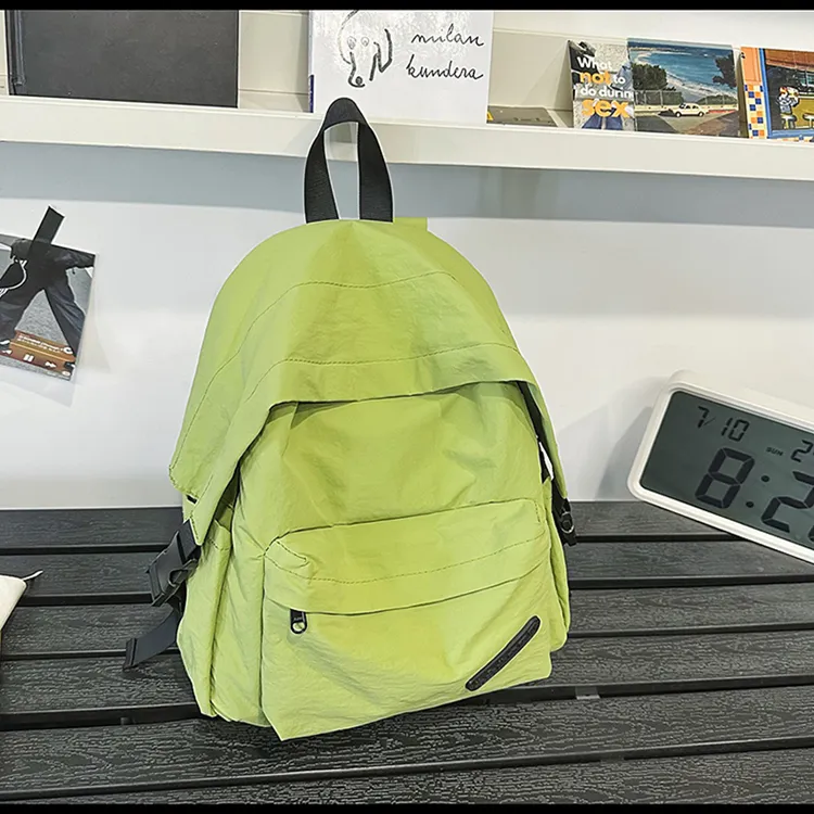 GEERDUN Nylon Backpack Unisex Multicolor-10