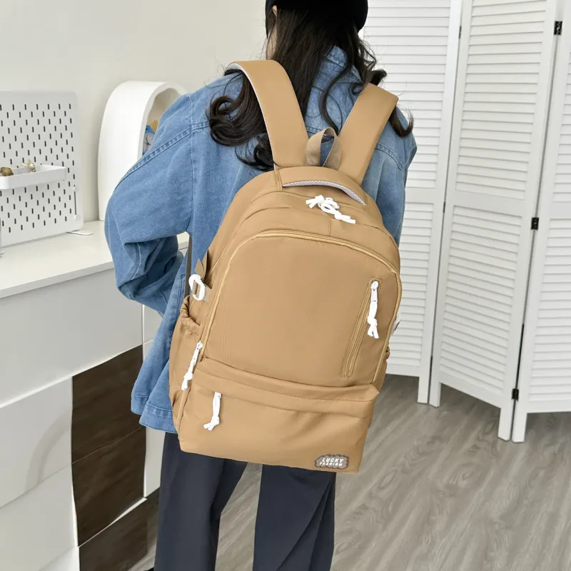 GEERDUN Nylon Backpack Unisex Multicolor-7