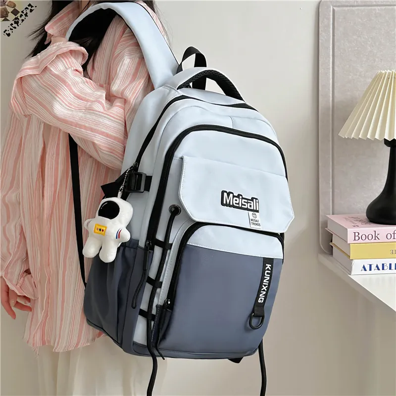 GEERDUN Nylon Backpack Unisex Multicolor-13