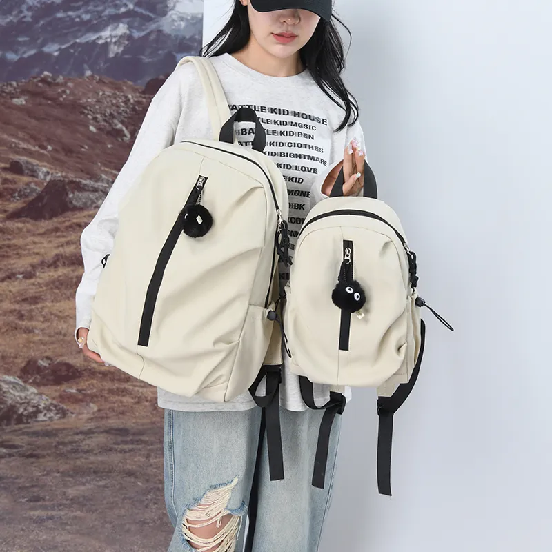 GEERDUN Waterproof Fabric Backpack Unisex Multicolor-6