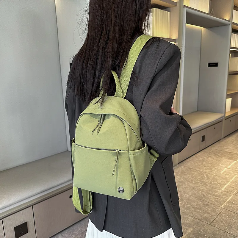 GEERDUN Nylon Backpack Unisex Multicolor-18