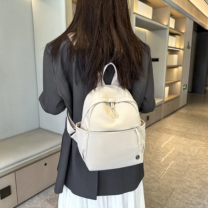 GEERDUN Nylon Backpack Unisex Multicolor-5