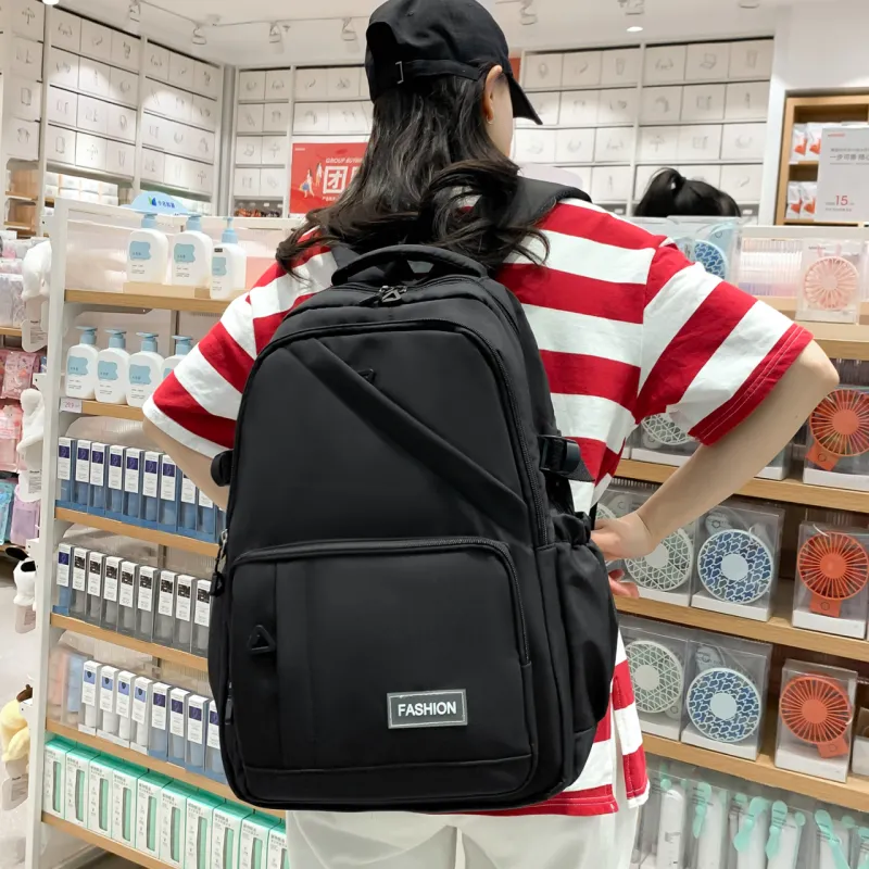 GEERDUN Nylon Backpack Unisex Multicolor-1