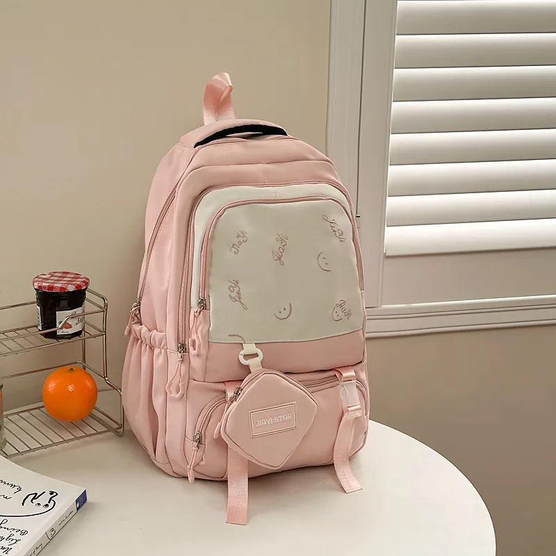 GEERDUN Nylon Backpack Unisex Multicolor-17