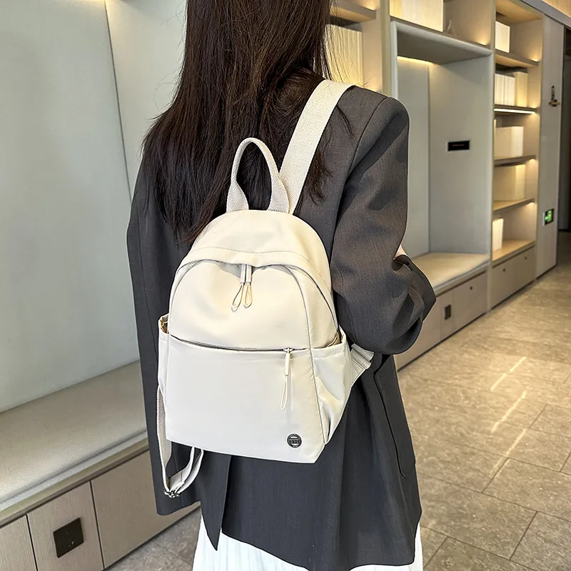 GEERDUN Nylon Backpack Unisex Multicolor-3