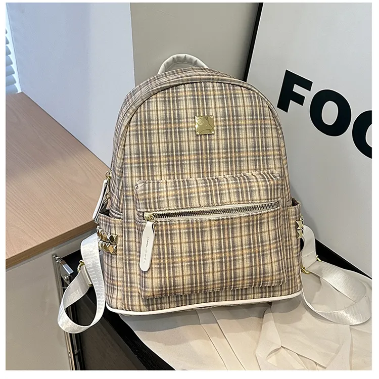 GEERDUN PU Backpack Unisex Multicolor-7
