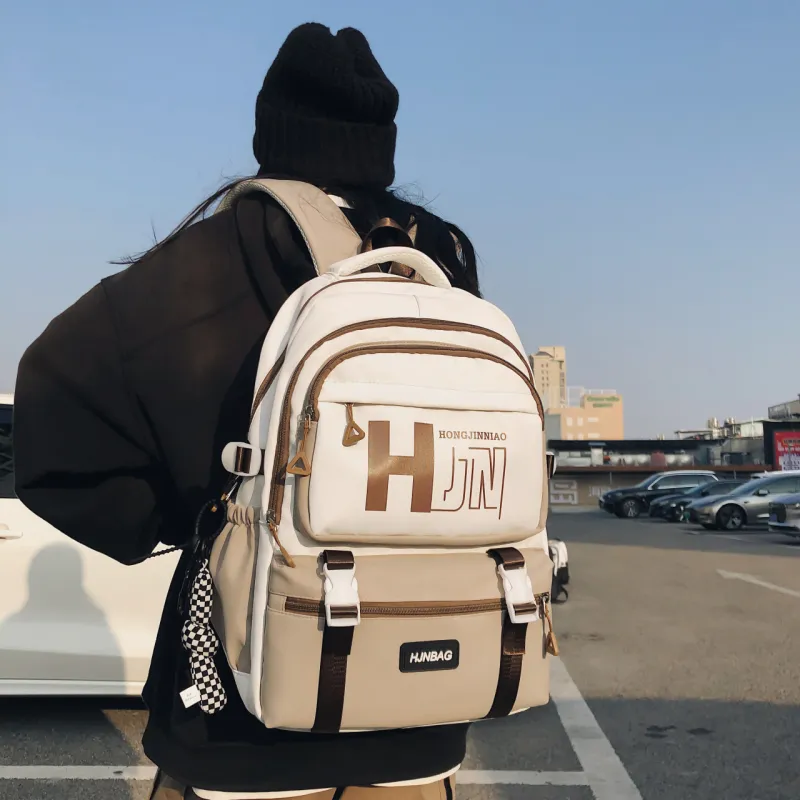 GEERDUN Nylon Backpack Unisex Multicolor-9