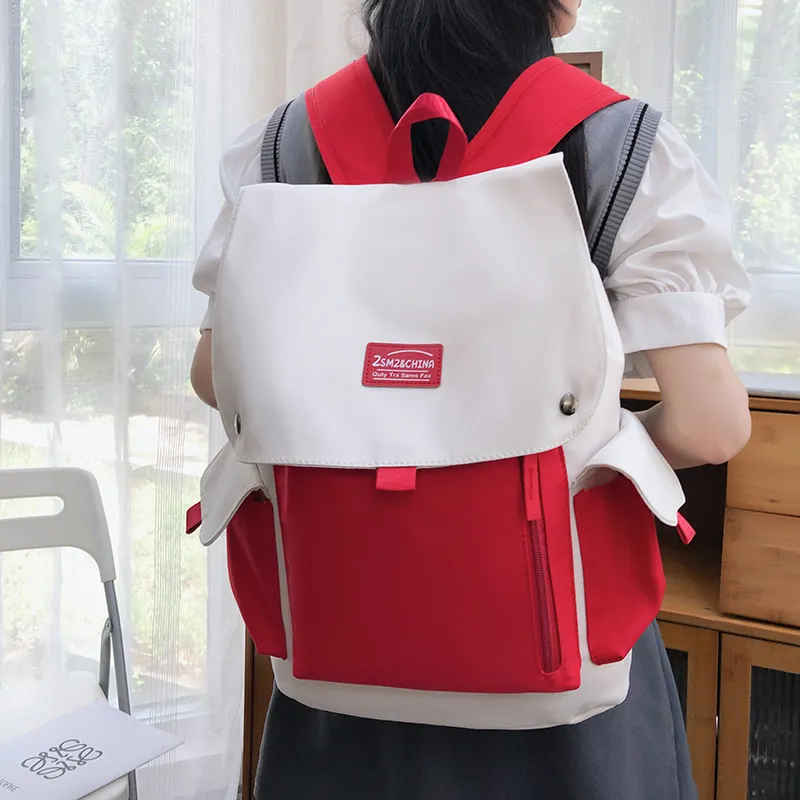 GEERDUN Nylon Backpack Regular Unisex Multicolor-8