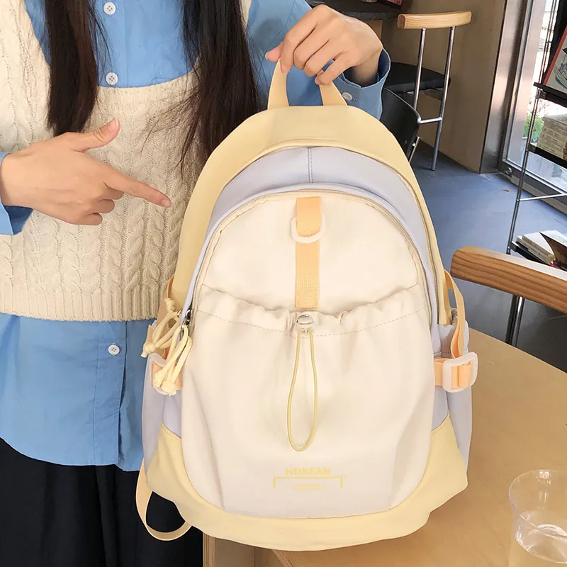 GEERDUN Nylon Backpack Unisex Multicolor-14