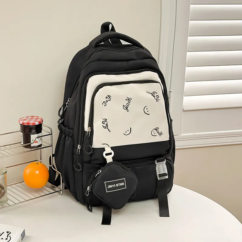 GEERDUN Nylon Backpack Unisex Multicolor-8