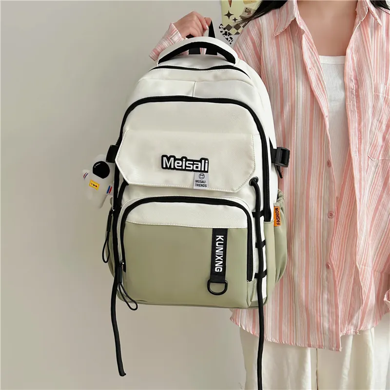GEERDUN Nylon Backpack Unisex Multicolor-2