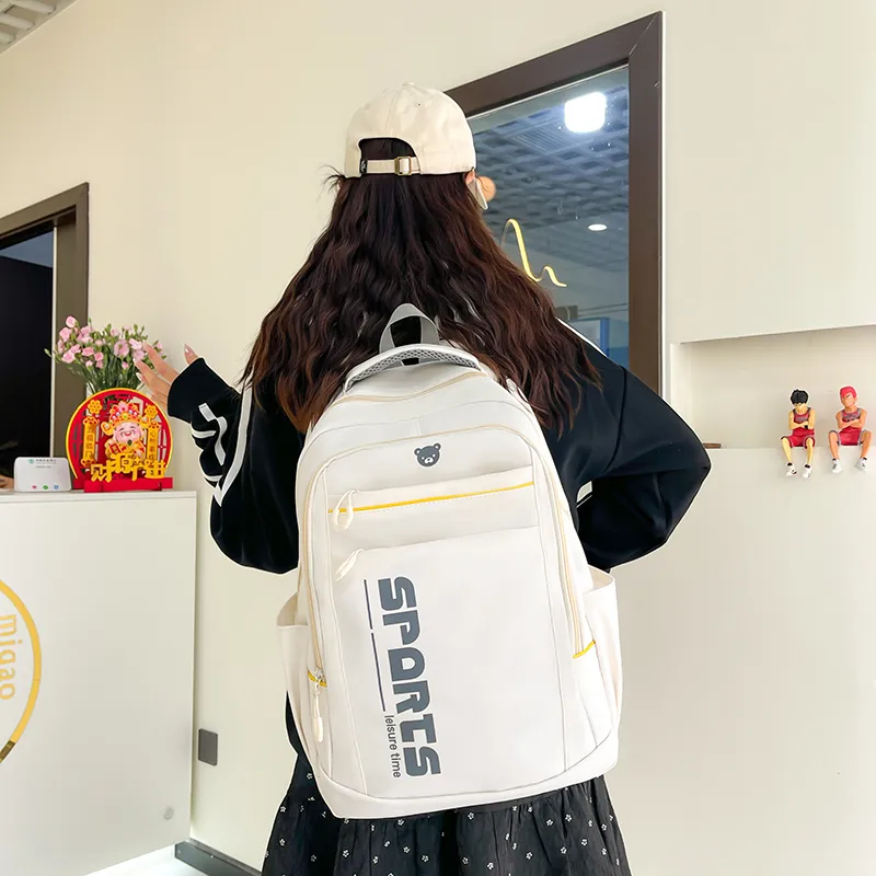GEERDUN Nylon Backpack Unisex Multicolor-2