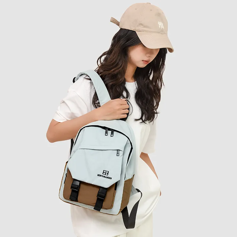 GEERDUN Nylon Backpack Unisex Multicolor-12