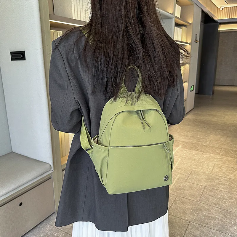 GEERDUN Nylon Backpack Unisex Multicolor-20