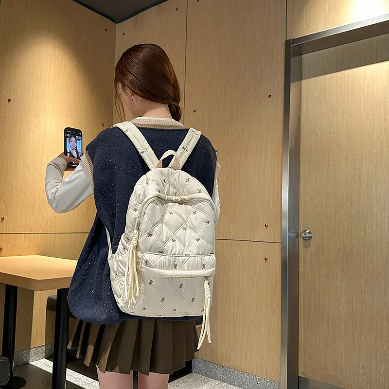 GEERDUN Nylon Backpack Regular Women's Multicolor-4